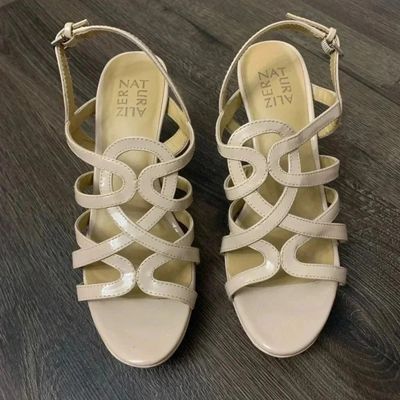 Naturalizer Cameron 2” Heel light Blush Pink cream | size 8 - Picture 1 of 8